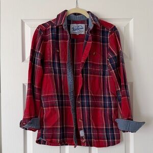 Trailwear Red Plaid Flannel Shirt